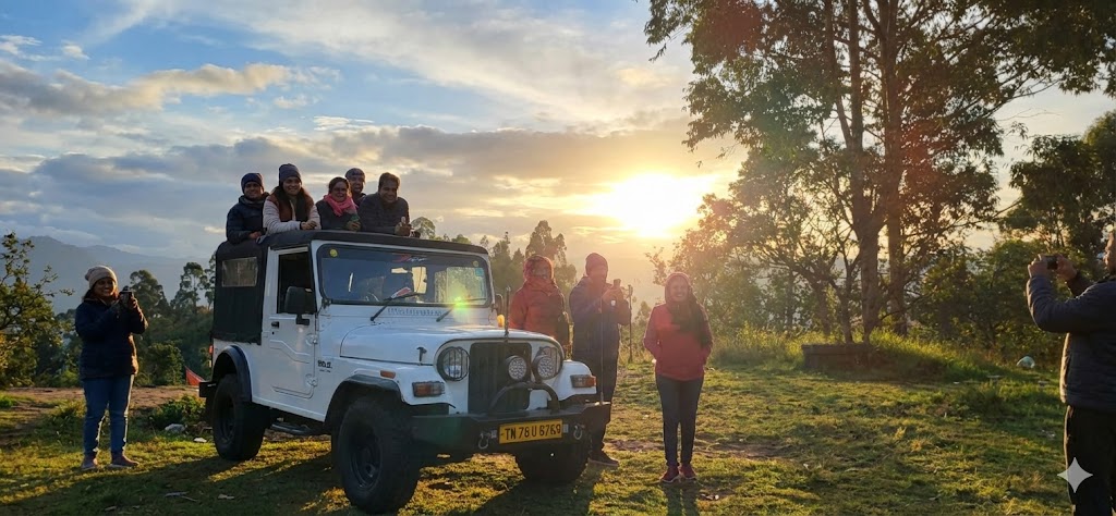 Sunrise Jeep Safari Kodaikanal